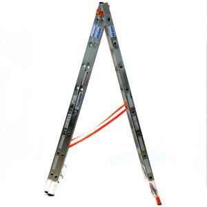 Krause Aluminium Sprossen Vielzweckleiter 3