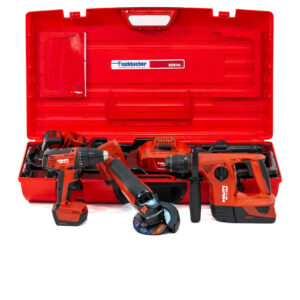 Set: Hilti Bohrhammer Akku & Hilti Akkuschrauber & Hilti Akku Flex