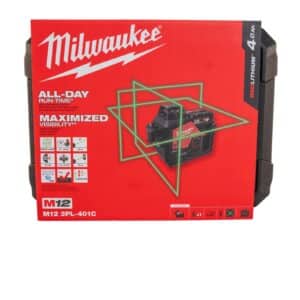 Milwaukee Akku Kreuzlinienlaser Linienmesser Baustellen Werkzeug Mieten